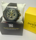 69650 Invicta Racing Vaulthan Black Chronograph Silicone Band 43.5mm
