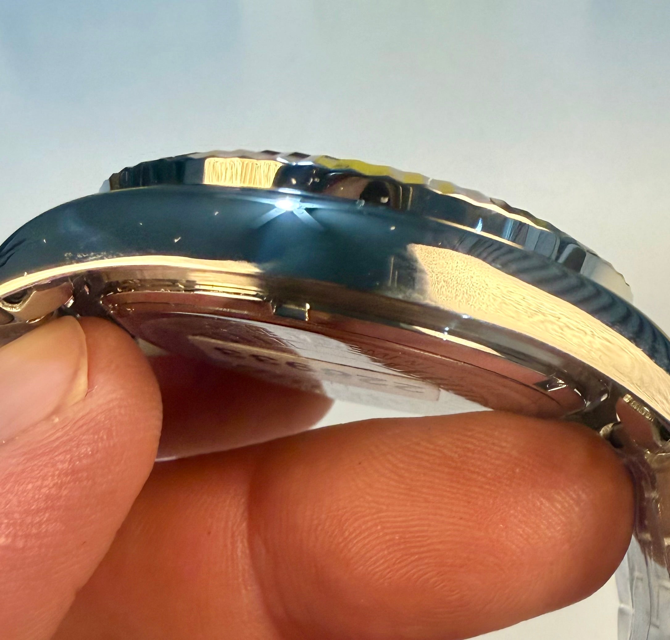 Close-up of a Mens Specialty Rowan 43mm
