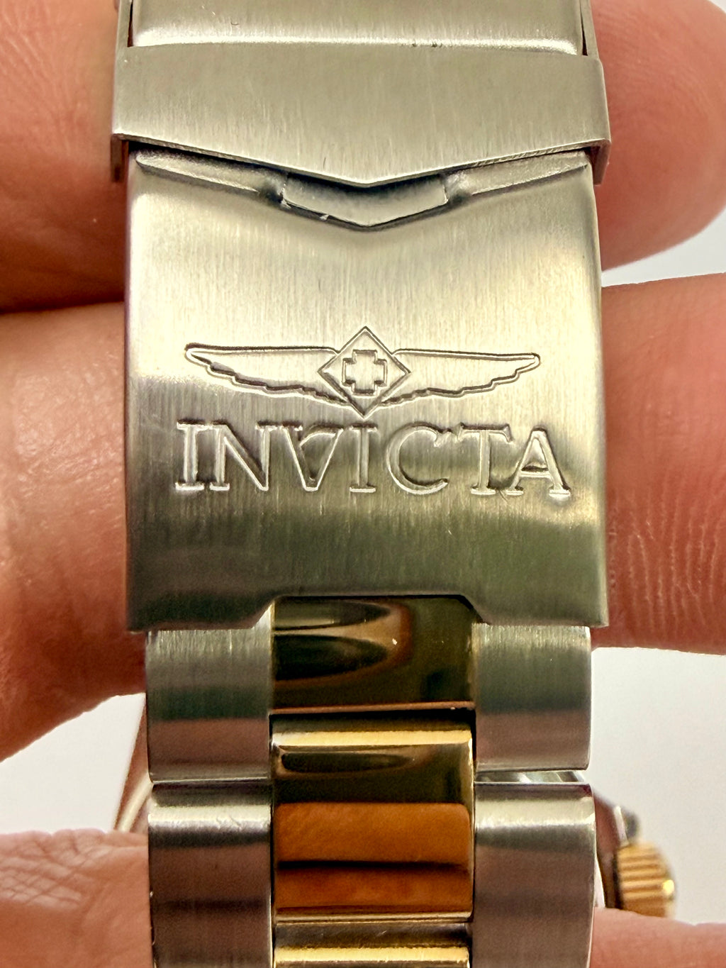 29949 Invicta Pro Diver Mens Pro Diver 43mm Two-Tone Blue Dial Watch with Case