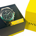 49363 Invicta Speedway Gearshift 44mm Stainless Steel Case Black Dial Mens Watch