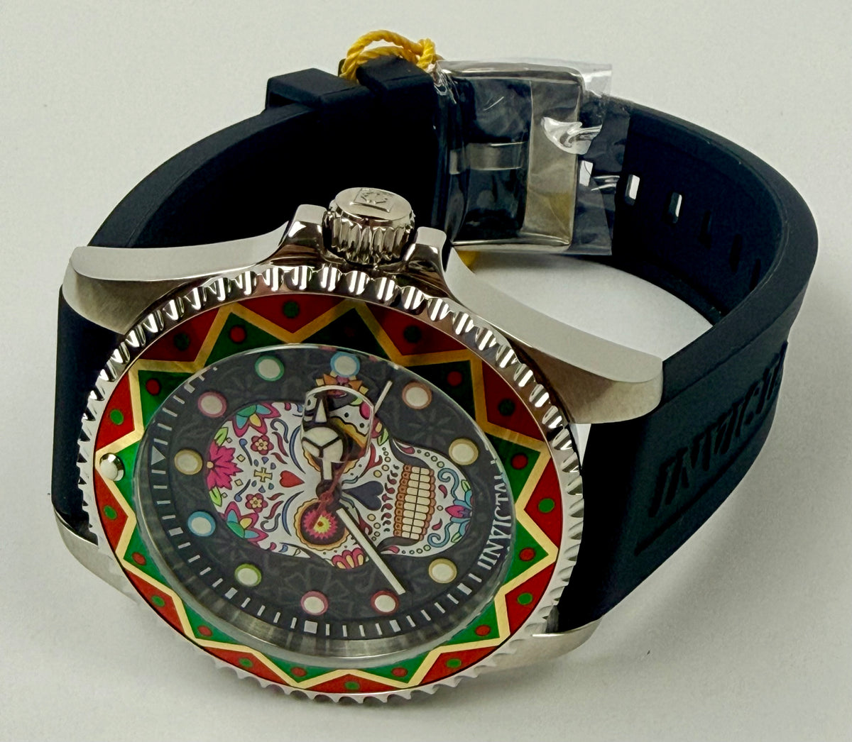 50515 Invicta Mens Pro Diver Eternal Fiesta Black Dial Stainless Steel 43mm