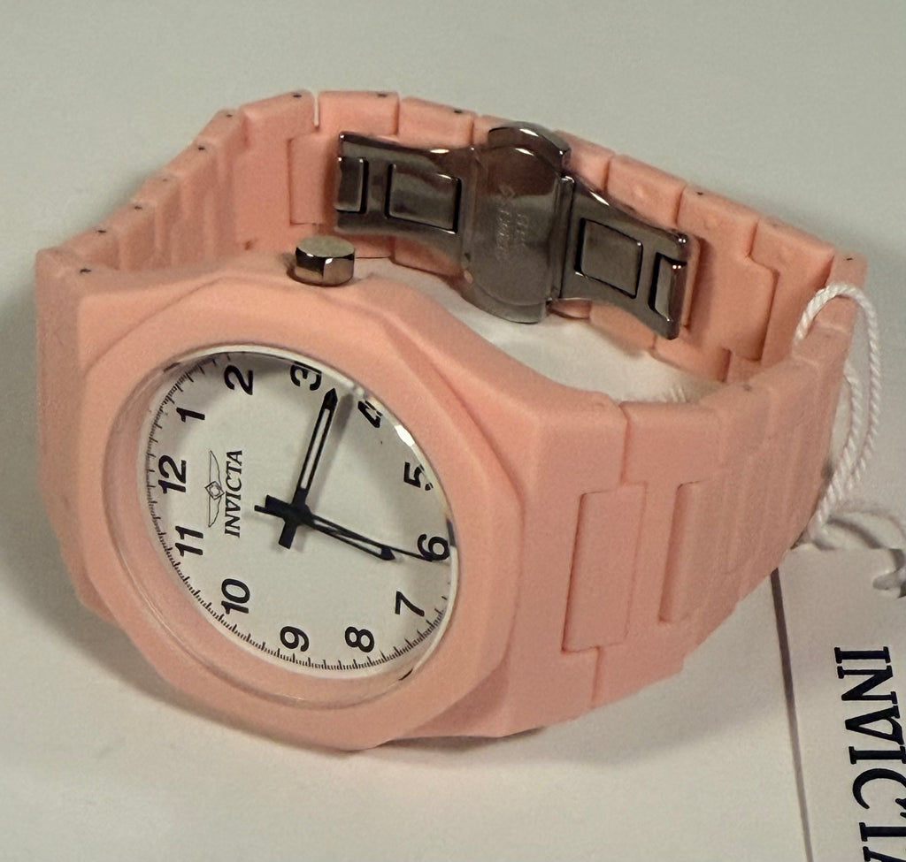 70389 Invicta Celestial Sintix Pink Lady Unisex 40mm White Face Watch