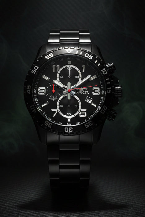 Invicta Mens Specialty Fortitude  watch with packaging on a white surface