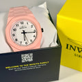 70389 Invicta Celestial Sintix Pink Lady Unisex 40mm White Face Watch