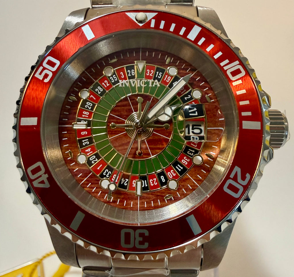 Invicta Pro Diver Roulette House of Cards Men's 40mm 
