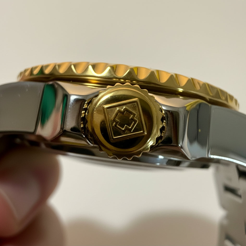 Invicta Pro Diver Harbornova Automatic Men's Watch - 44mm, Gold, Steel (36973)