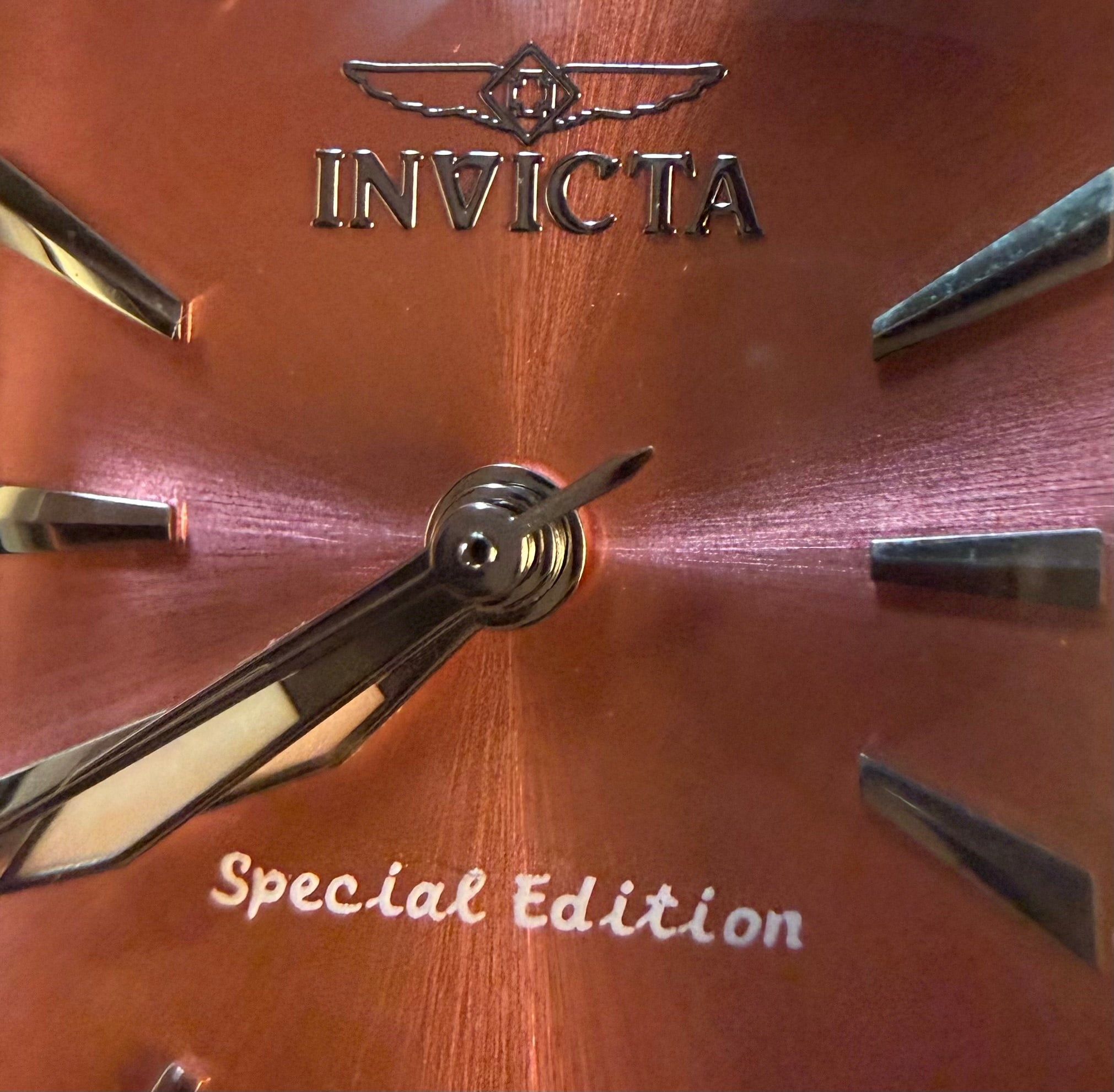 Invicta Lupah Lady 29mm Stainless Steel Pink Dial Japanese Quartz Watch 24113