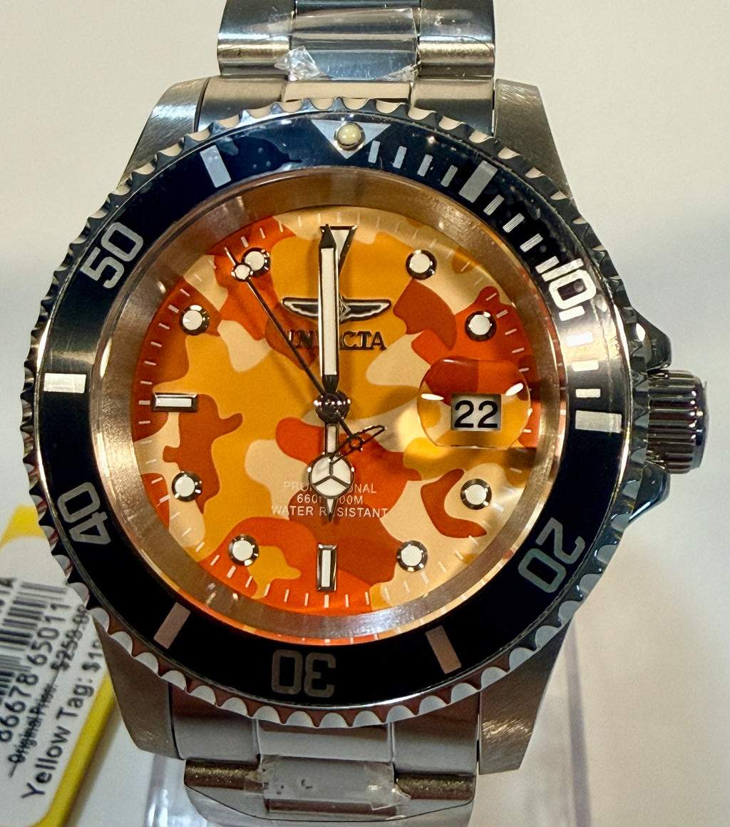 48567 48569 48570 Mens Pro Diver Camo Bundle CAMOFLAUGE 3 Watch Set 3 Dial Color close up 2