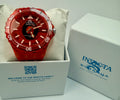 69450 Invicta Subaqua Noma 44mm Red White Dial Silicone Stainless Watch