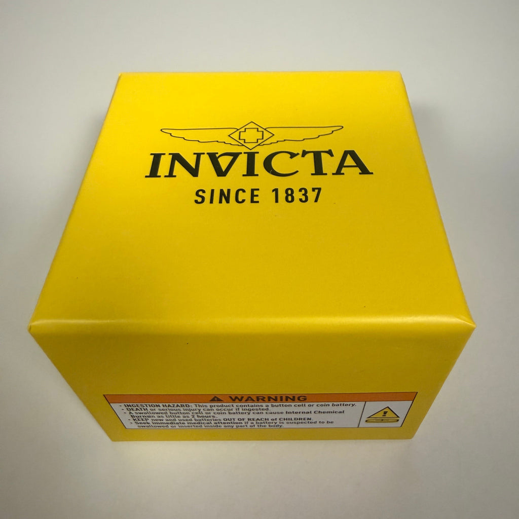 70036 Invicta Speedway Rim Mens 42mm Black Dial Chronograph Steel Bracelet Watch box