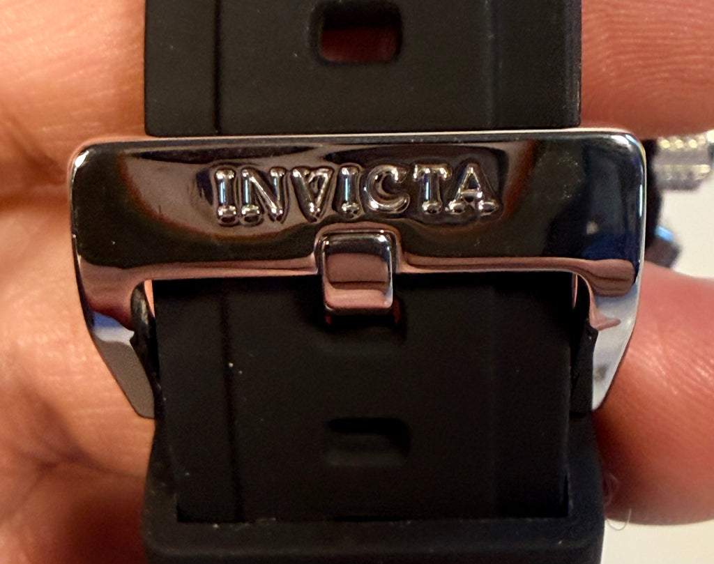 45480 Invicta S1 Rally Chronograph 47 mm Black Smoke Dial Mens Tonneau Watch NIB clasp