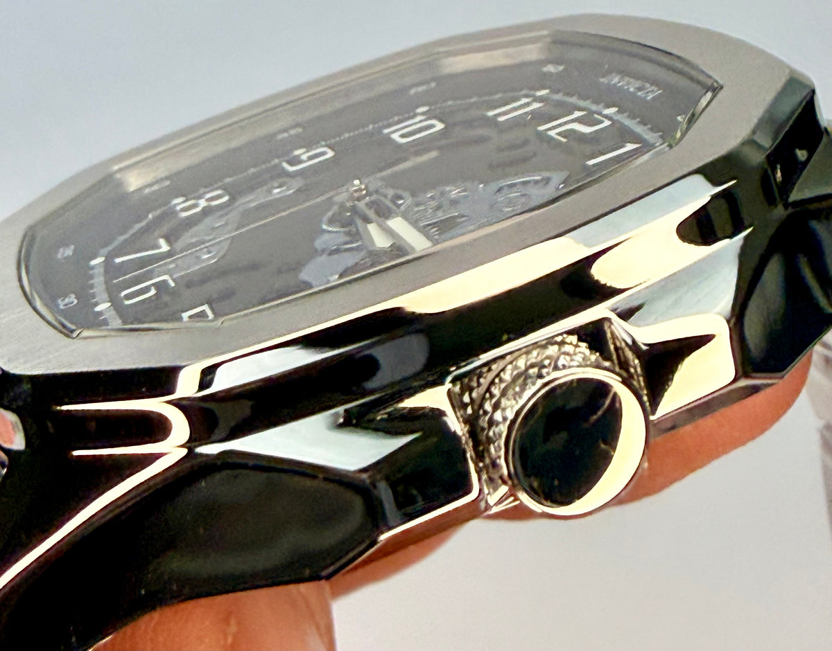 50604 Invicta S1 Rally Diablo Stainless Triple link Bracelet 46mm Watch 50m WR