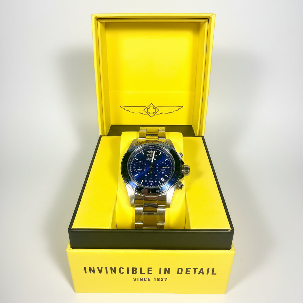 Invicta Speedway Torvane Men's Watch - 39.5mm. Steel (9329) in display box