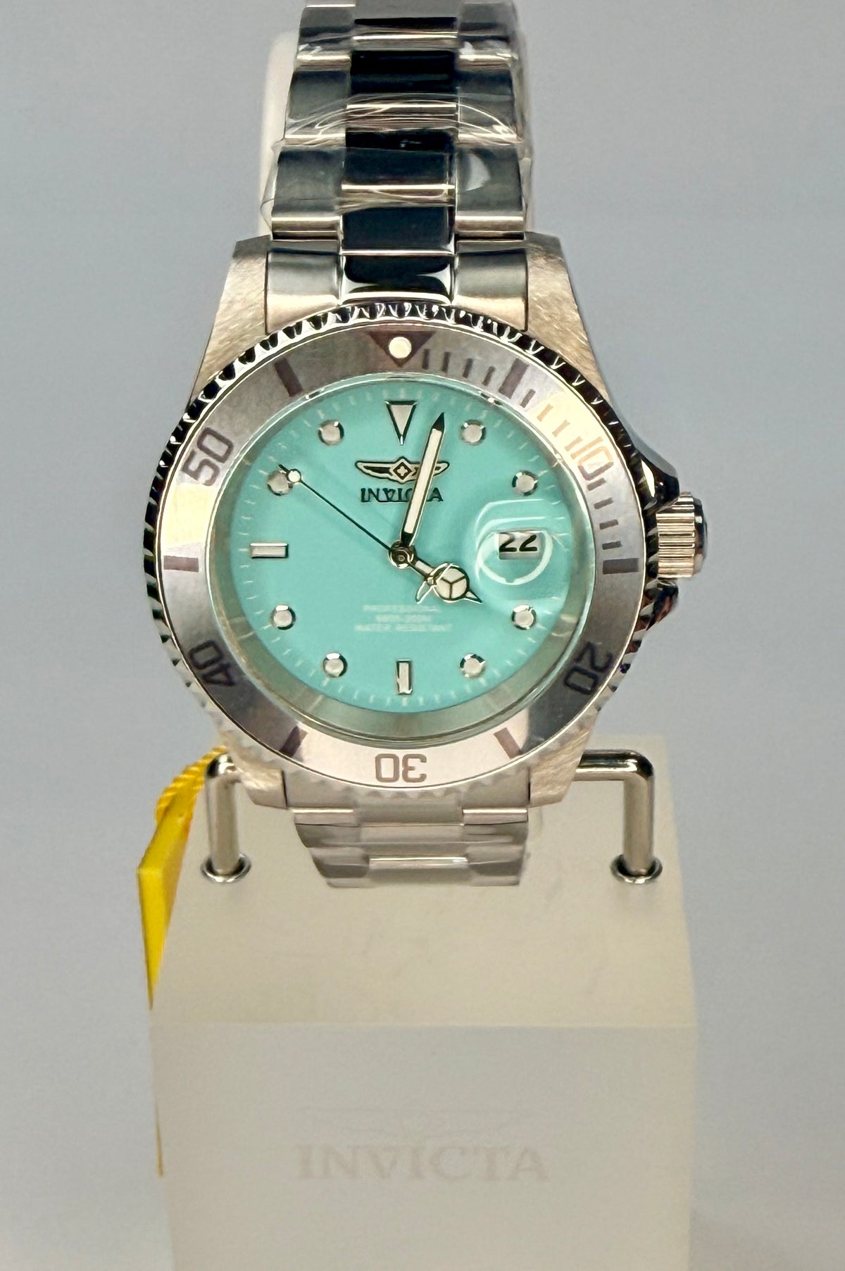 50957 Invicta Mens Pro Diver Aurenova Stainless Steel Automatic Movement 40mm Steel Case