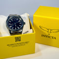 69014 Invicta Specialty Mens 40mm Stainless Steel Black Sunray Dial Watch