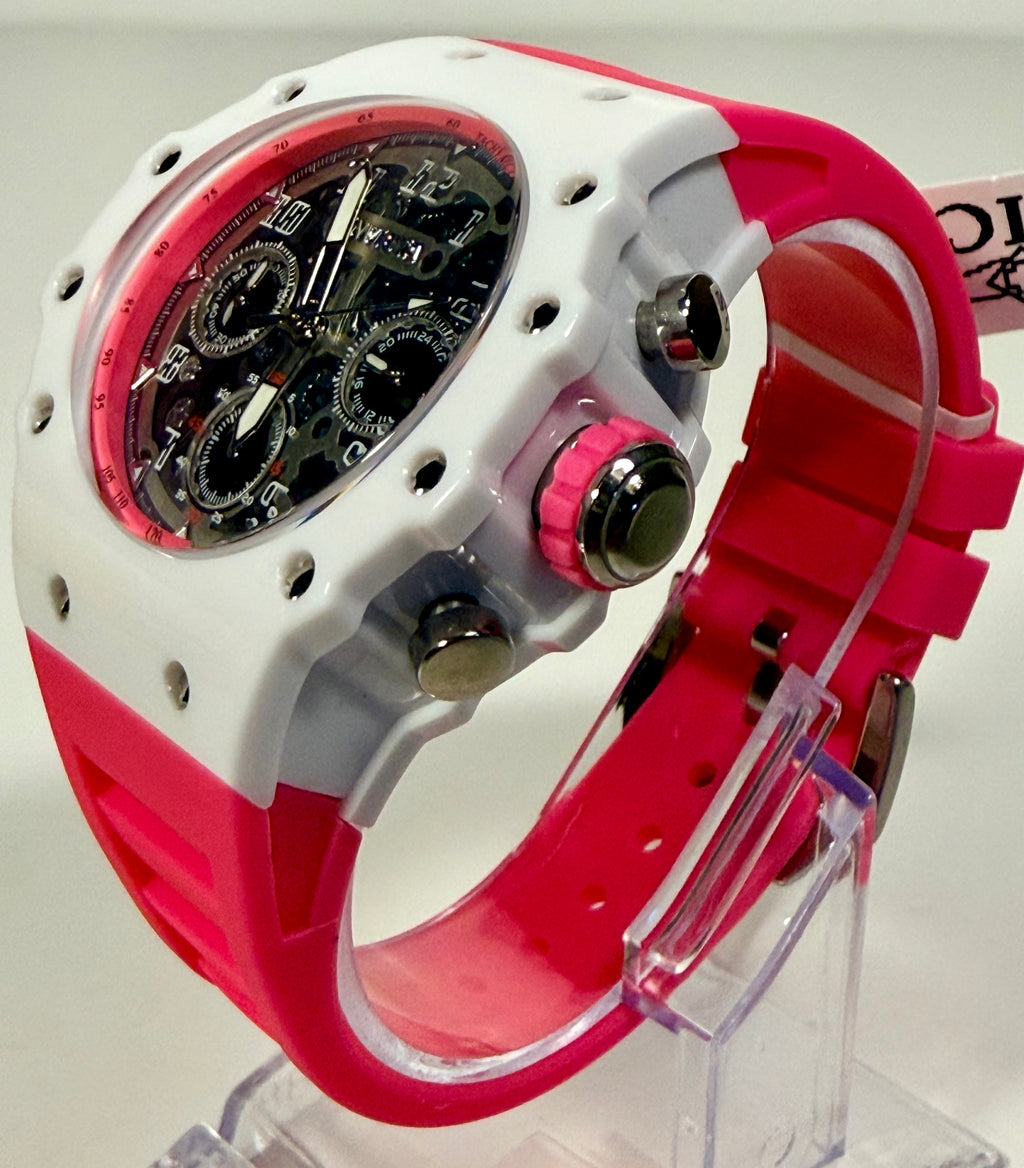 Invicta Racing Apexium Unisex Watch - 41mm, Pink (69620)