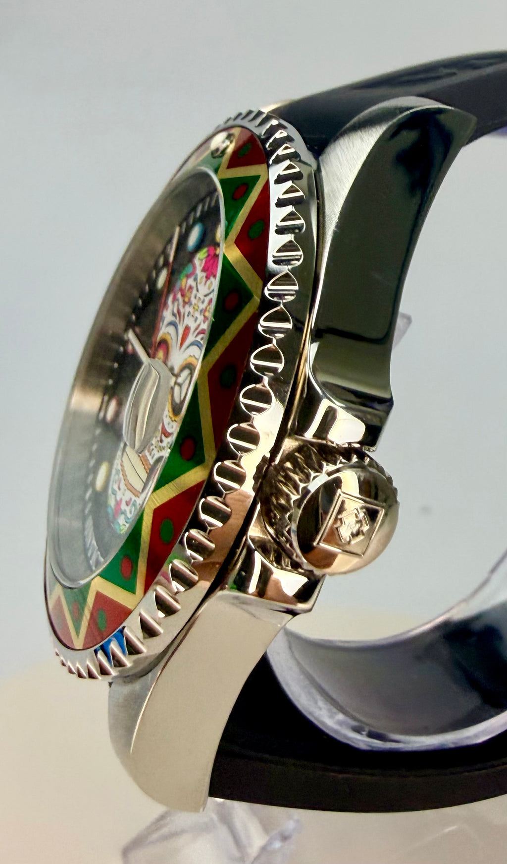 50515 Invicta Mens Pro Diver Eternal Fiesta Black Dial Stainless Steel 43mm