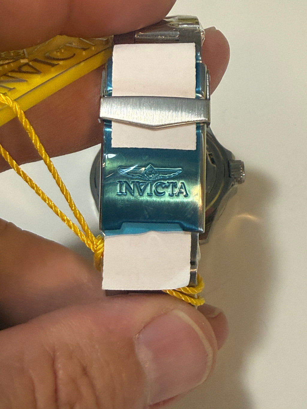 Invicta Pro Diver 47356 Men 40mm Quartz Turquoise Blue Dial Steel Sport Watch