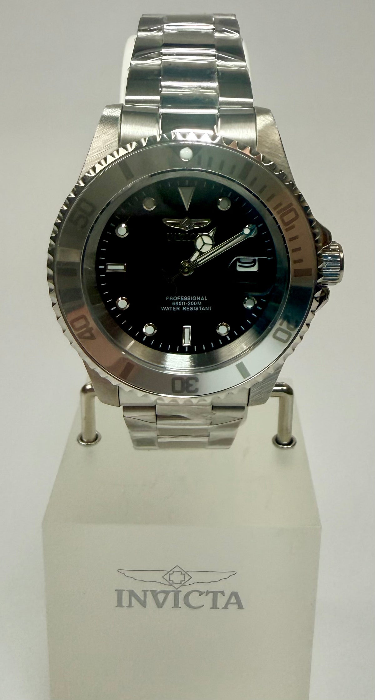 34022 Invicta Mens Pro Diver Coastpath Steel Strap 40mm case 200m WR