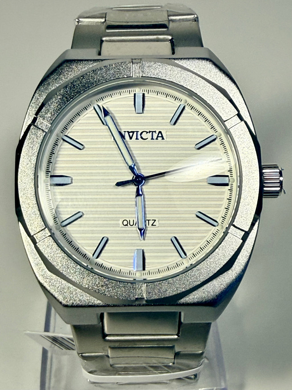 Invicta Celestial Polaris 69212 Men 42mm Silver Stainless Steel Quartz Watch pedestal view
