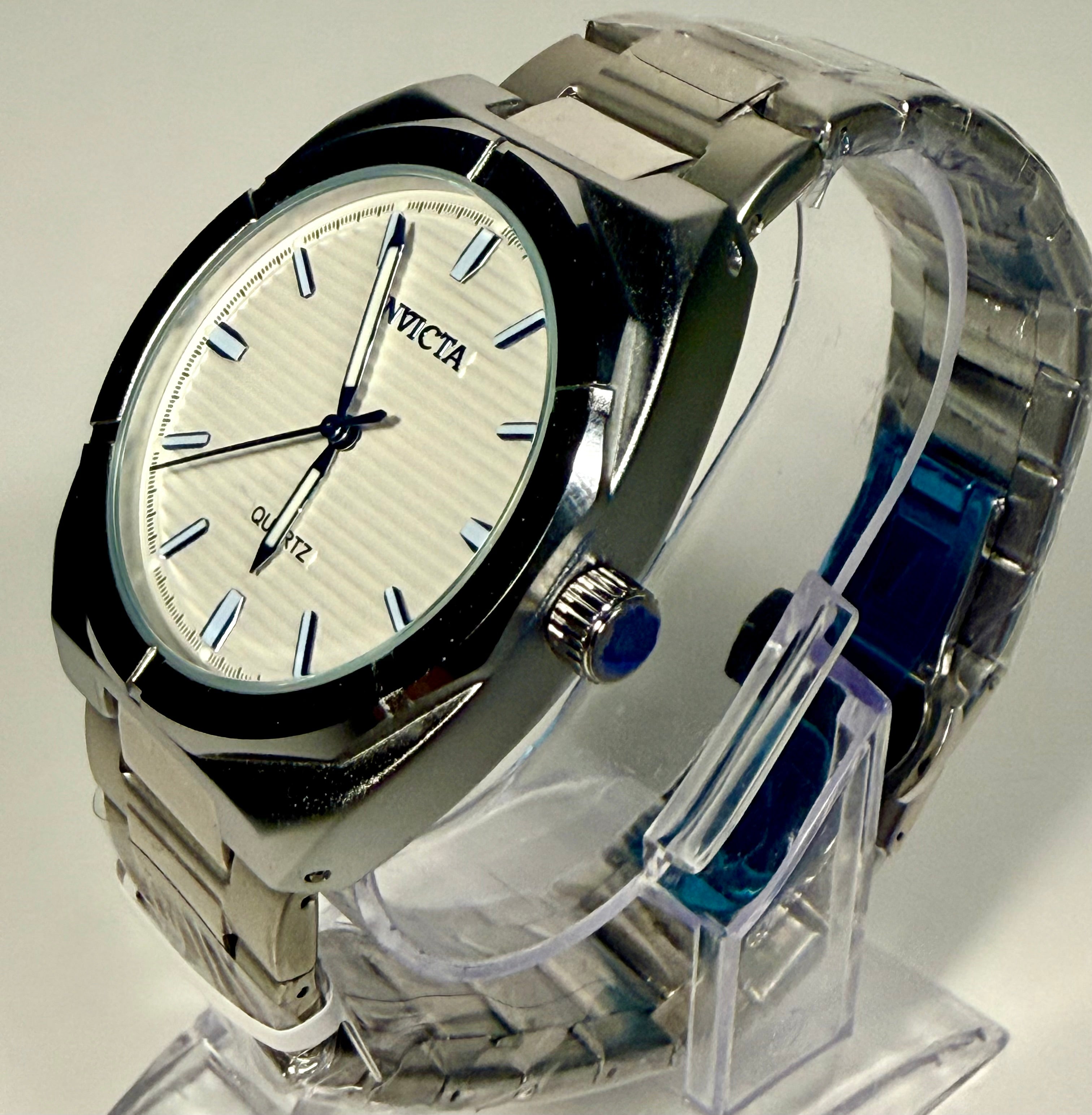 Invicta Celestial Polaris 69212 Men 42mm Silver Stainless Steel Quartz Watch side