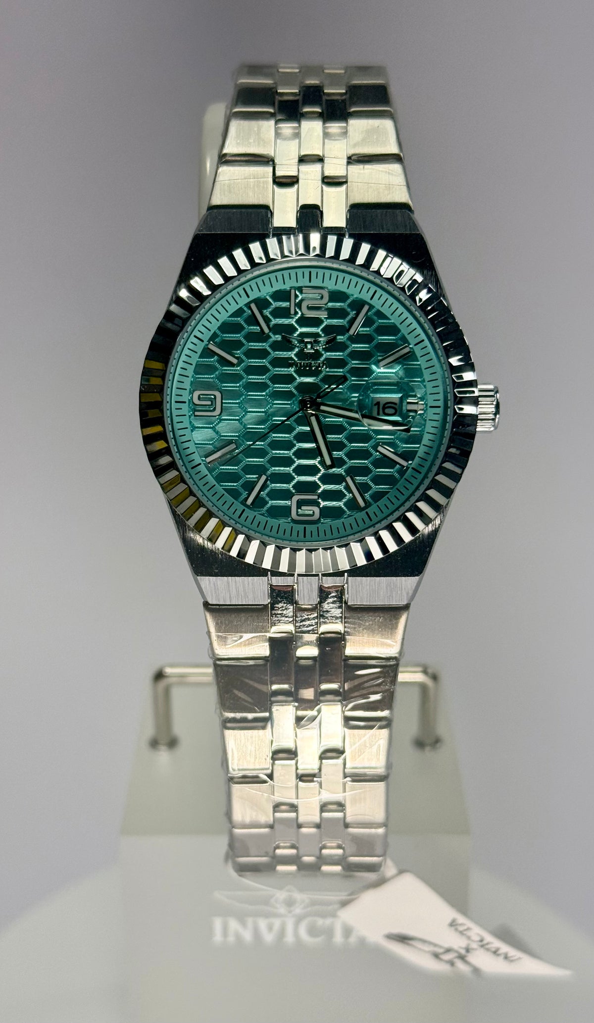 69859 Invicta Specialty Stainless Steel Light Blue Dial 40mm Case