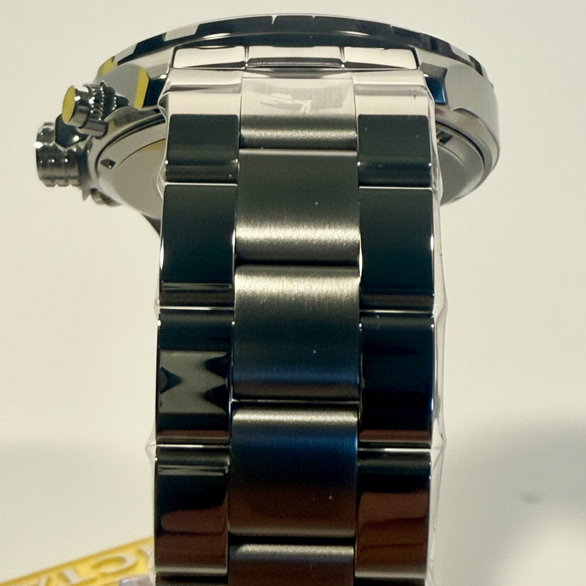 49363 Invicta Speedway Gearshift 44mm Stainless Steel Case Black Dial Mens Watch