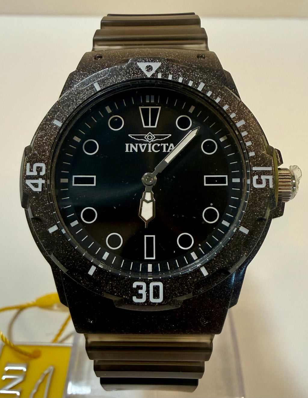 Invicta Celestial Cloud Women Watch 35mm Transparent Poly Strap 12mm Thick 49208