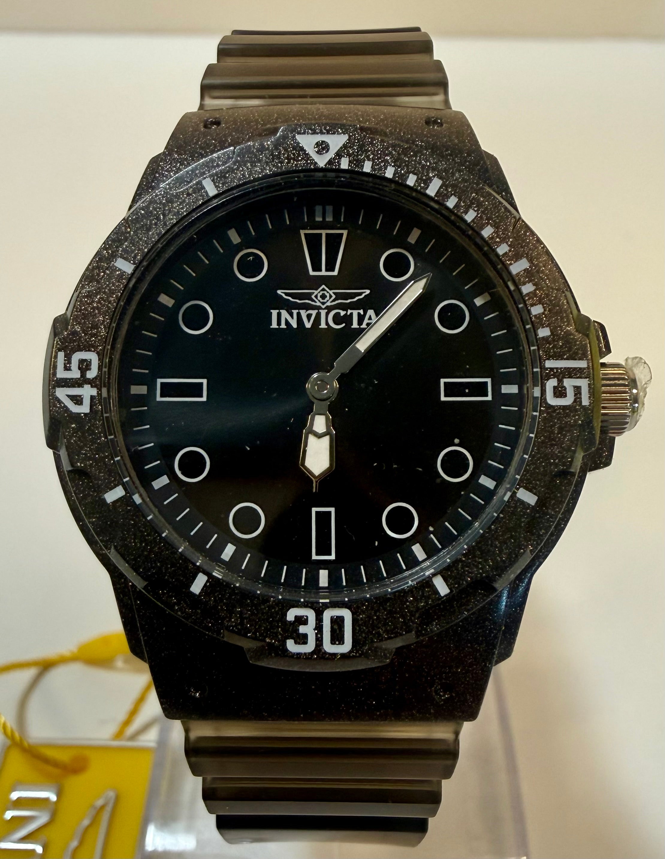 Invicta Celestial Cloud Women Watch 35mm Transparent Poly Strap 12mm Thick 49208