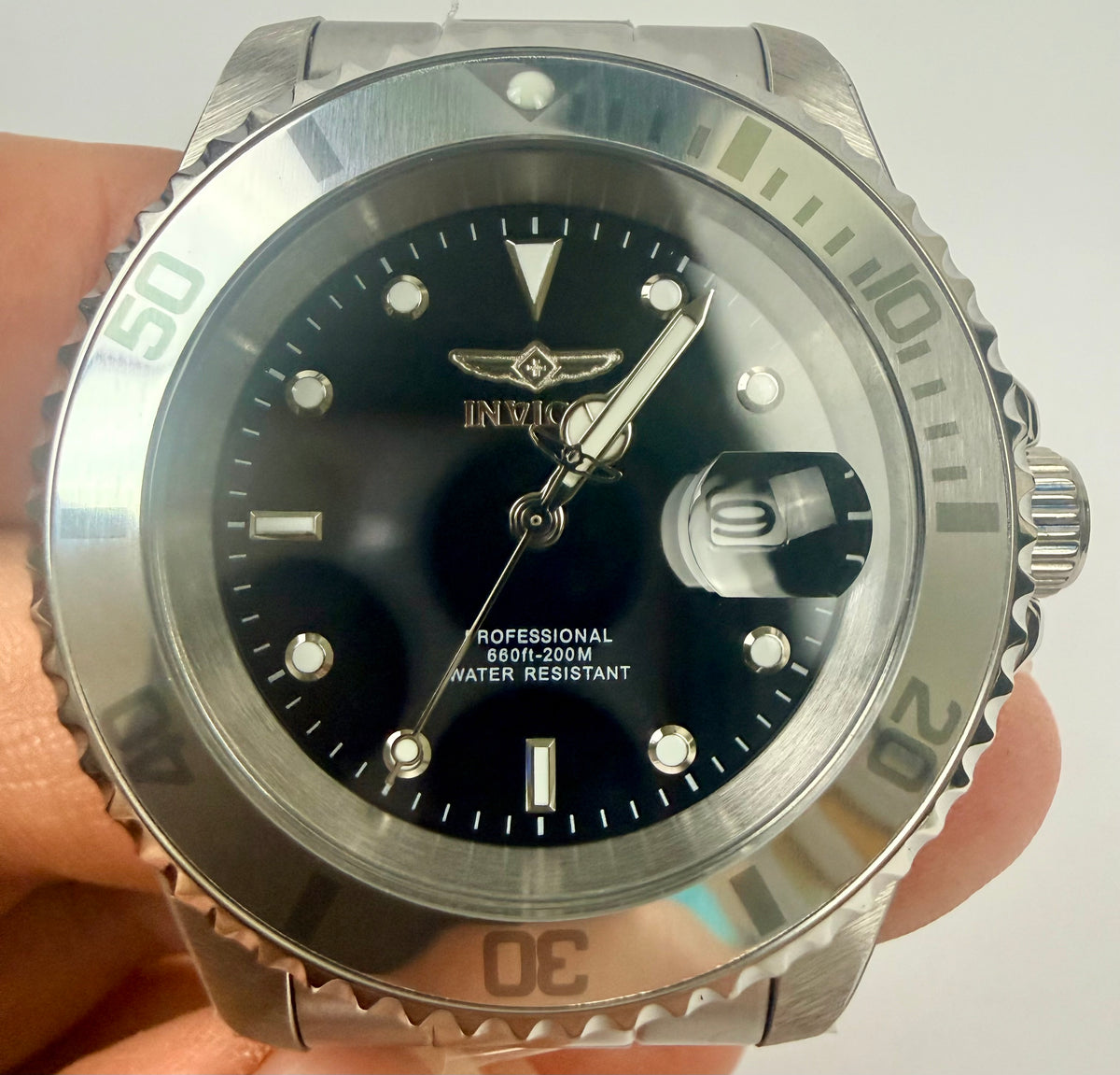 34022 Invicta Mens Pro Diver Coastpath Steel Strap 40mm case 200m WR