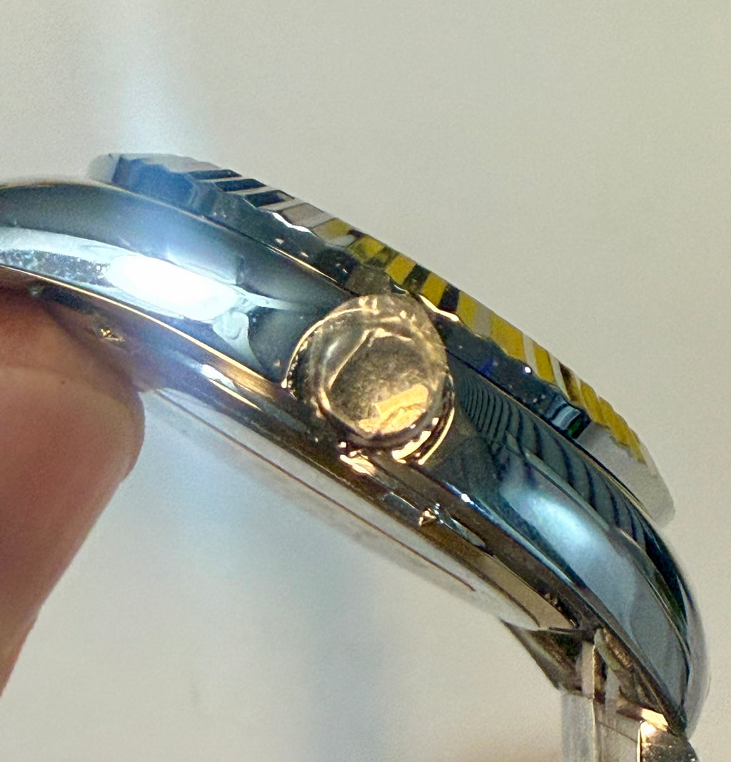 Close-up of a Invicta Ladies Specialty 36mm  watch with a blurred background
