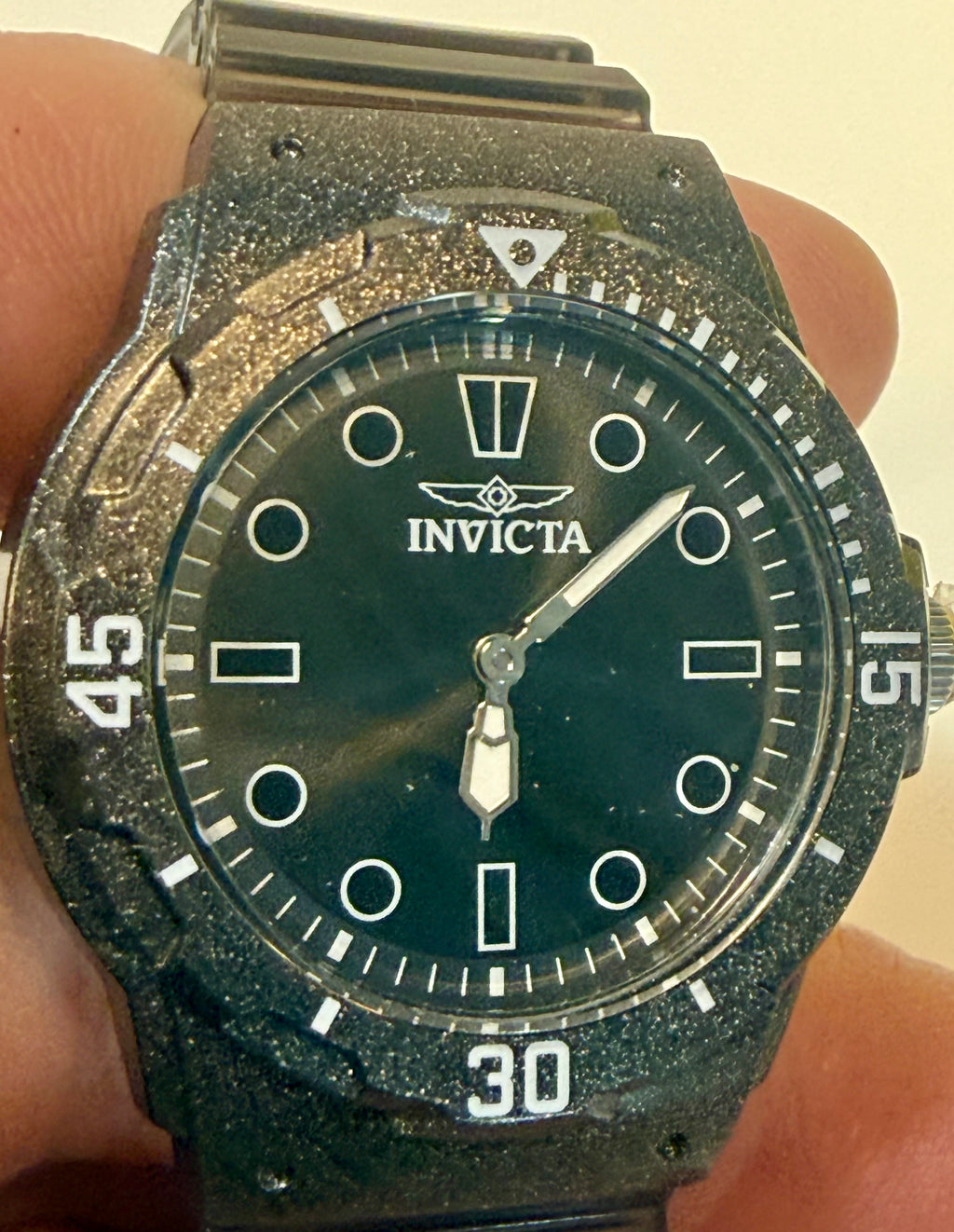 Invicta Celestial Cloud Women Watch 35mm Transparent Poly Strap 12mm Thick 49208