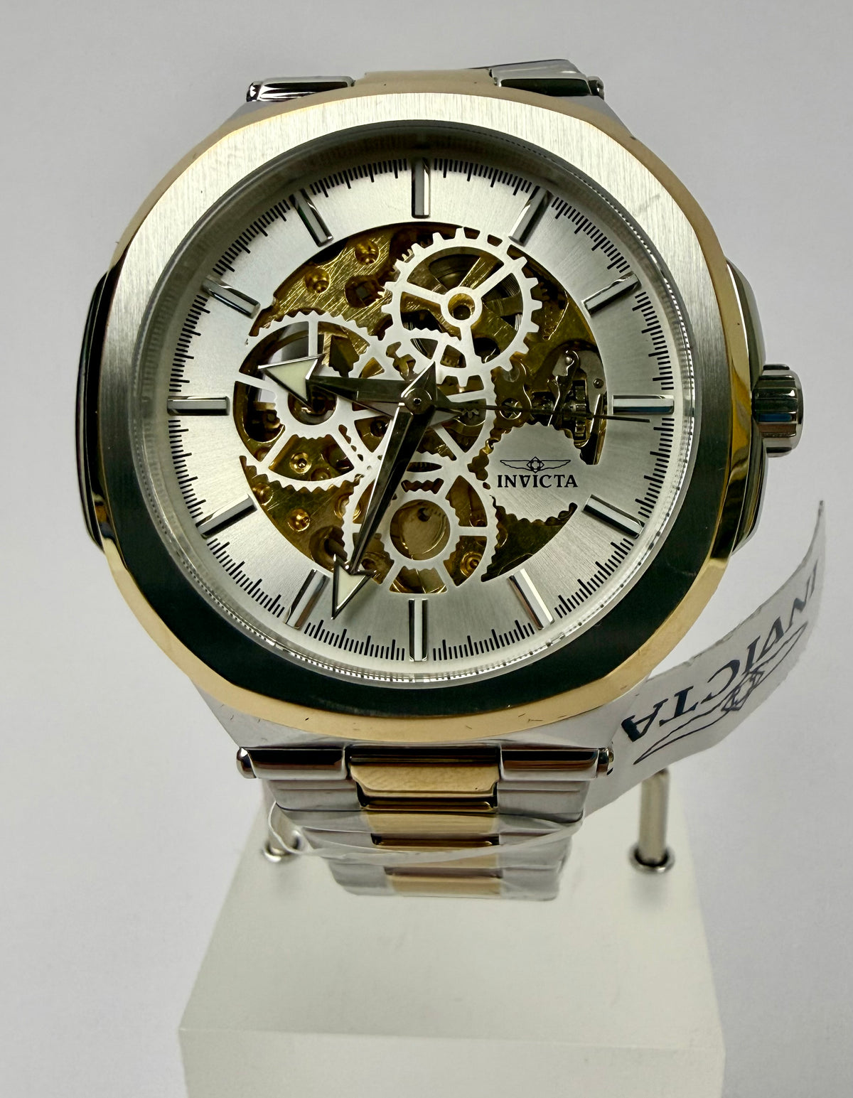70003 Invicta Objet D Art Cadrivex Automatic Mens Skeleton Dial Watch 44mm