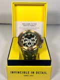 Invicta Men's Venom Hydra 52mm Quartz Green Dial Silicone Strap Watch 50509 in box
