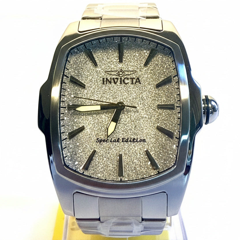 50802 Invicta Lupah Luminis Mens Watch 47mm Stainless Steel Case Bracelet Bling