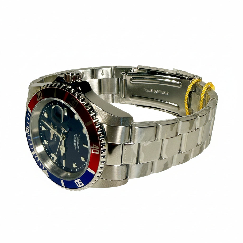 5053OBXL Invicta Mens Pro Diver Bathyos 43mm Stainless Steel Blue Dial Watch