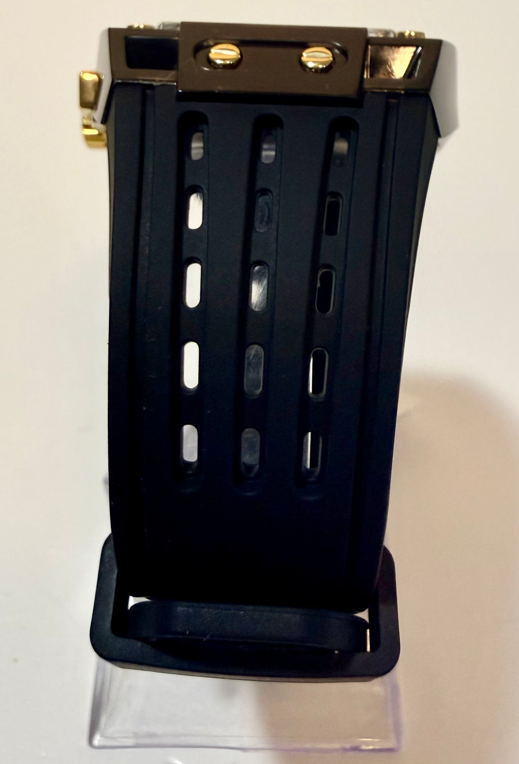 Invicta 70148 S1 Rally 48mm Black and Gold Chronograph Quartz Silicone Strap