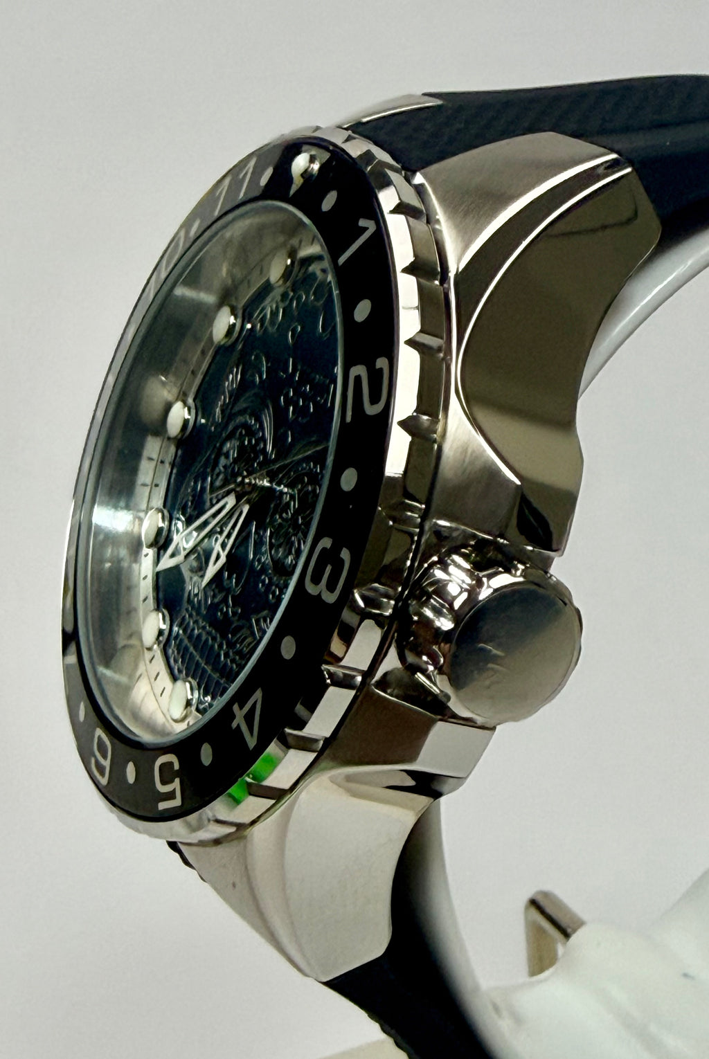 36855 Invicta Aviator Dia De Los Muertos MOP Black Dial Sugar Skull 50mm  Watch