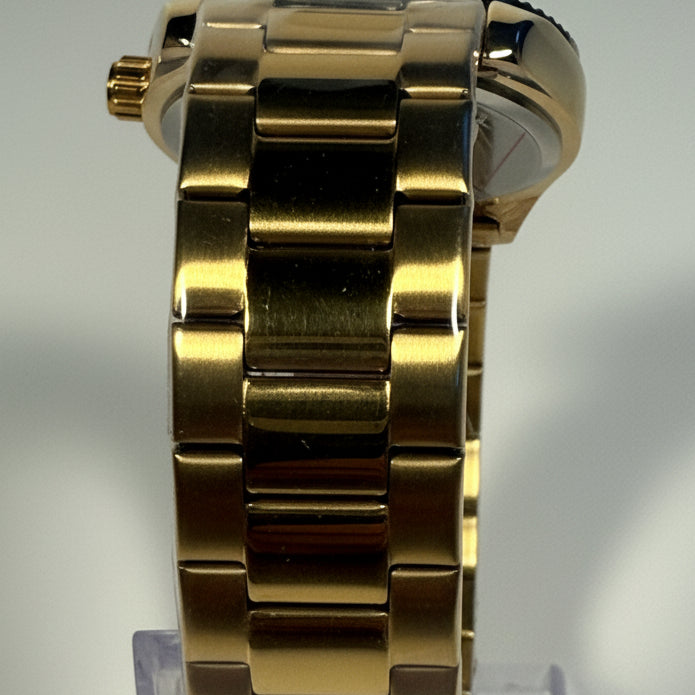 Invicta Celestial Langdon Mens 40mm gold tone band
