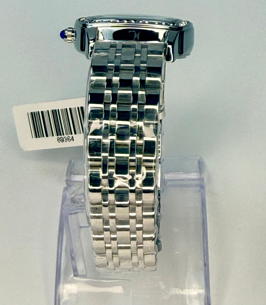 69364 Women's Wildflower Stainless Steel Ice Blue Dial Crystal Bezel 31mm Watch