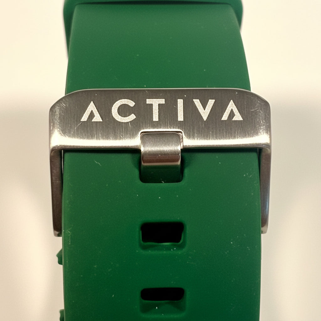 Activa Zalix X Green Strap Digital Sport Watch strap