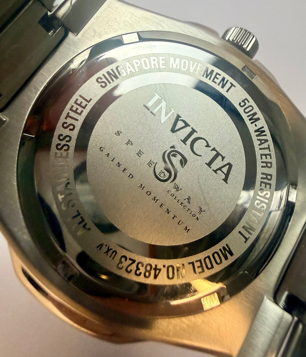 48323 Invicta Speedway Vekta Men's Watch 41mm Stainless Steel