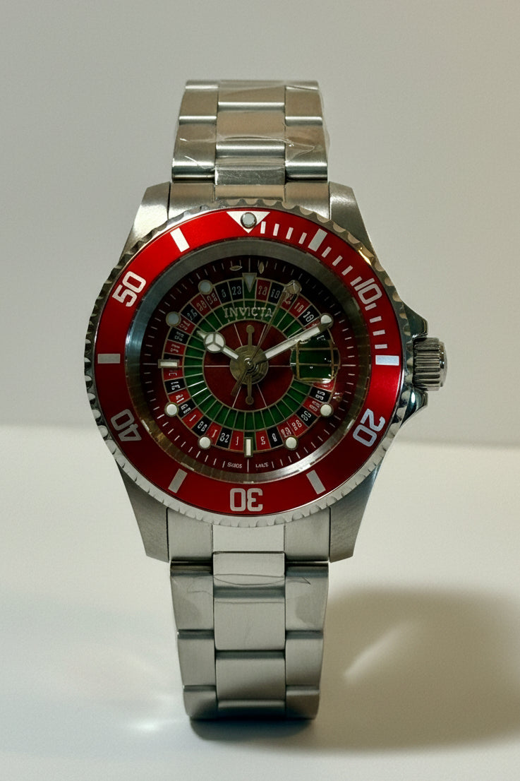 Invicta Pro Diver Roulette House of Cards Men's 40mm 