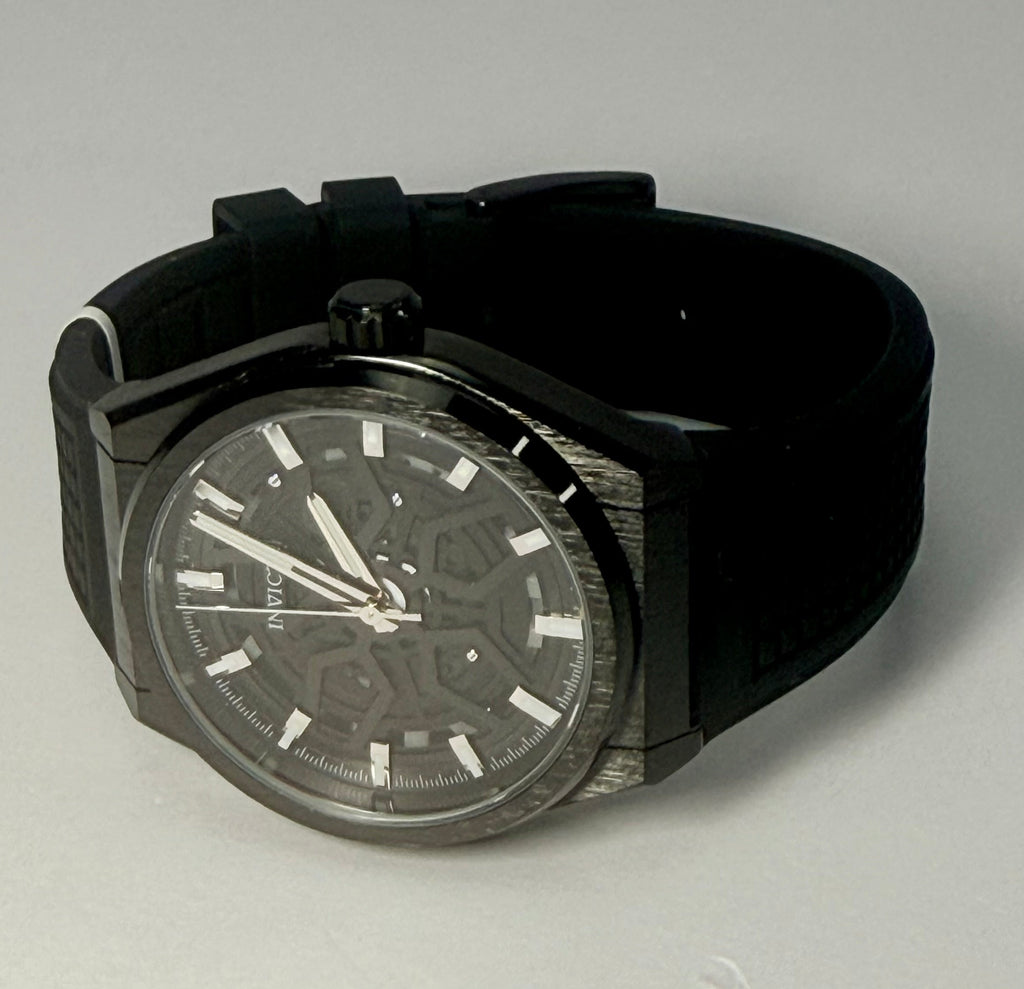 70057 Mens Speedway Rim 46mm Stainless Steel  Watch Mineral Crystal