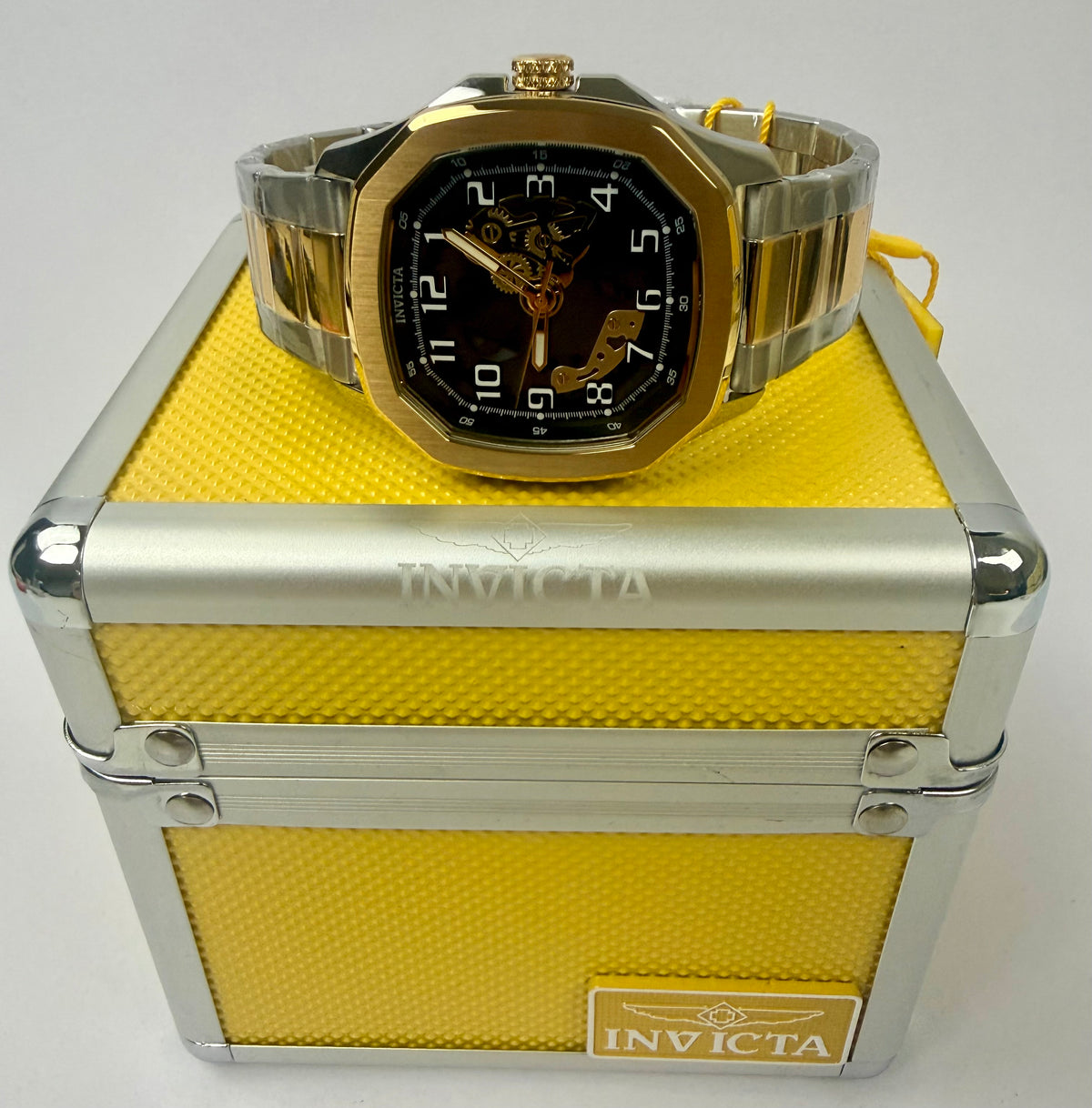 50605 Invicta S1 Rally Diablo Men's Watch 45.5mm Gold Steel Two-Tone