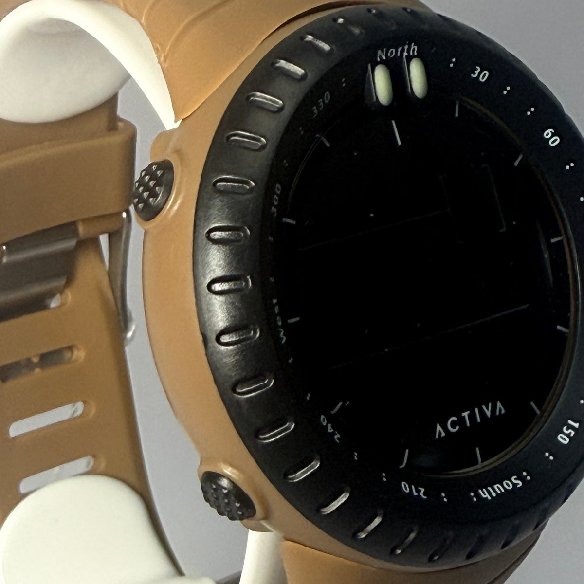 Activa ACW1237-003 Men's 53mm Tan Digital Sport Watch
