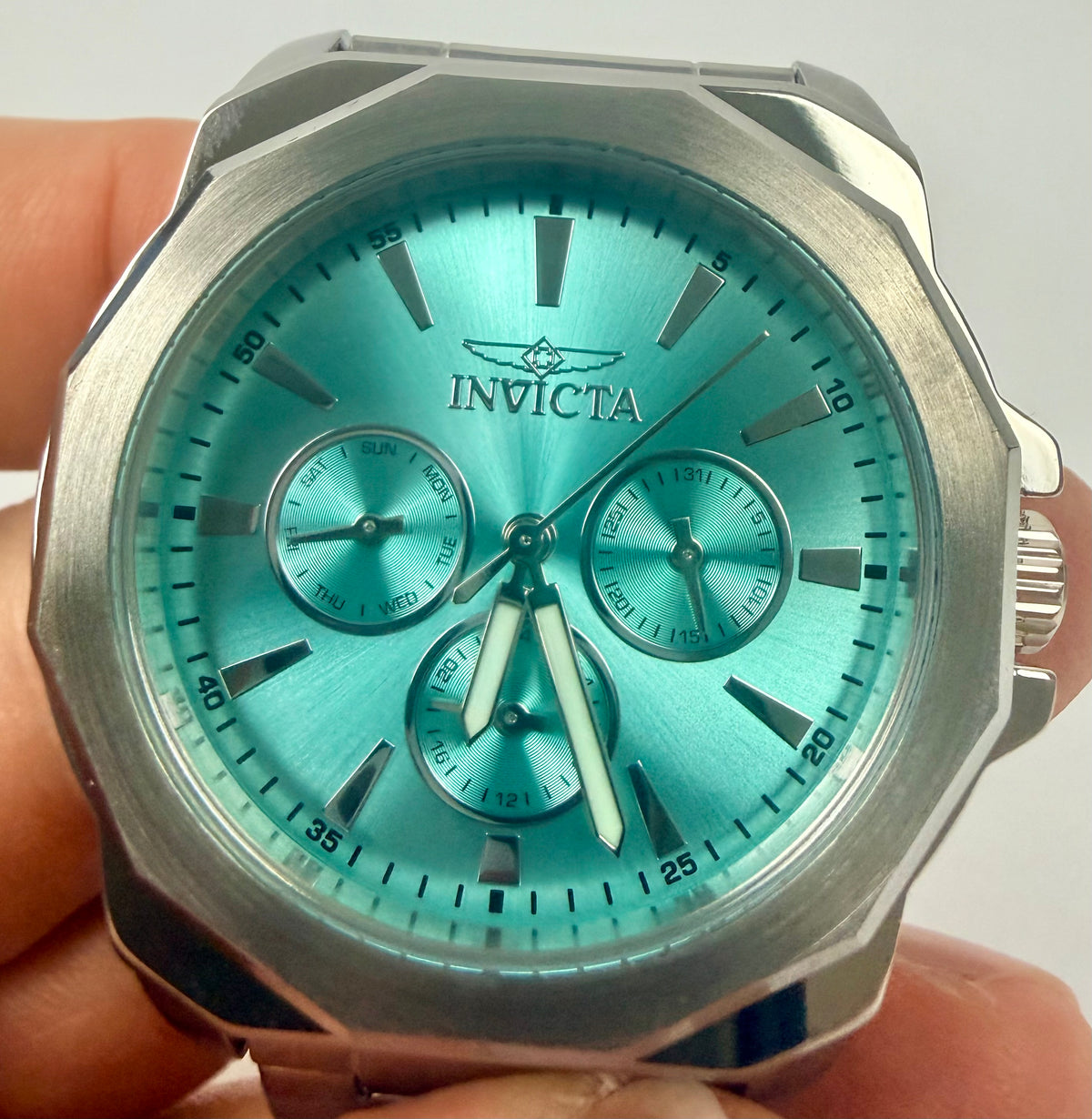 48913 Invicta Speedway Mens 42mm Multifunction Blue Dial