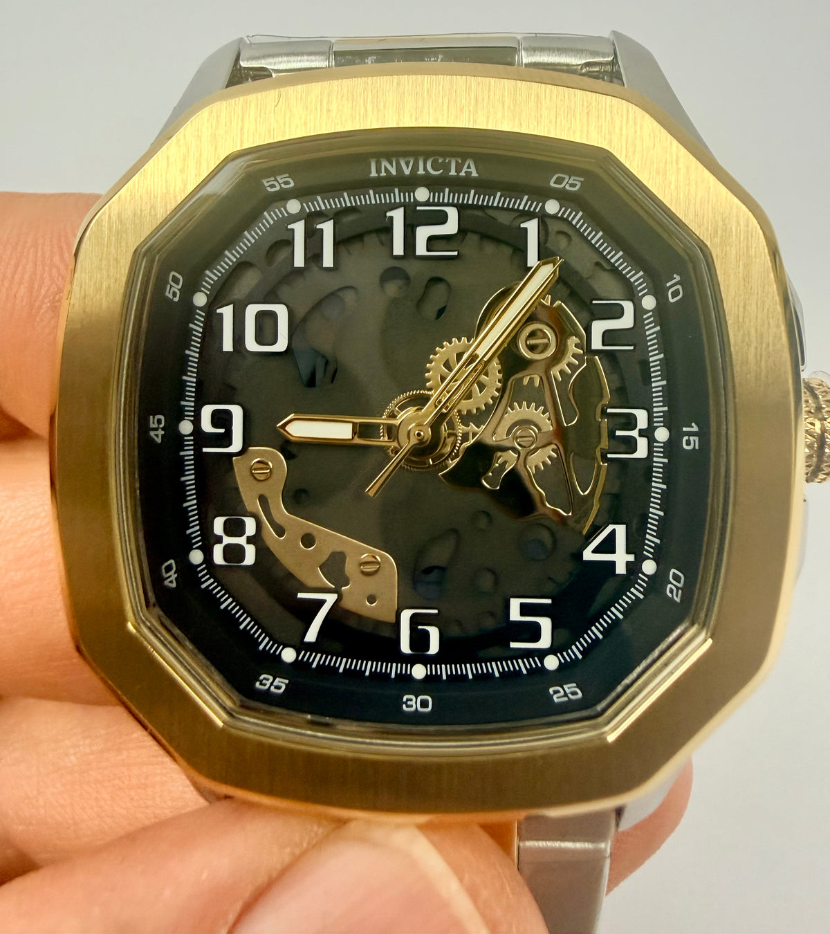 50605 Invicta S1 Rally Diablo Men's Watch 45.5mm Gold Steel Two-Tone