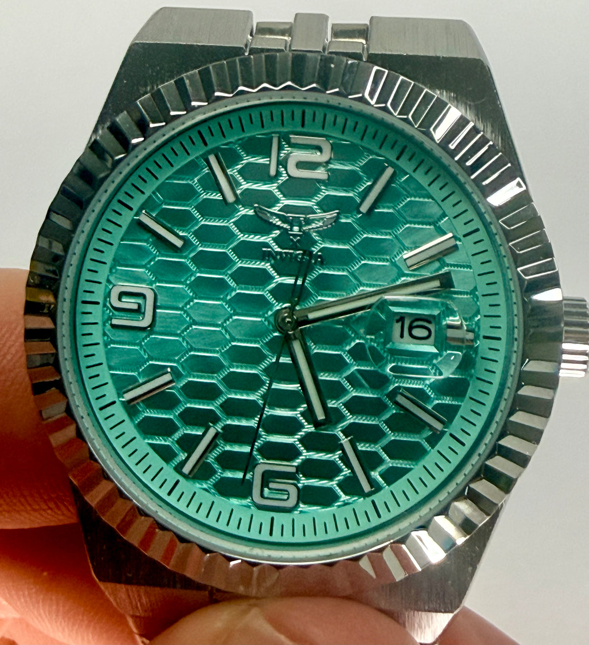 69859 Invicta Specialty Stainless Steel Light Blue Dial 40mm Case