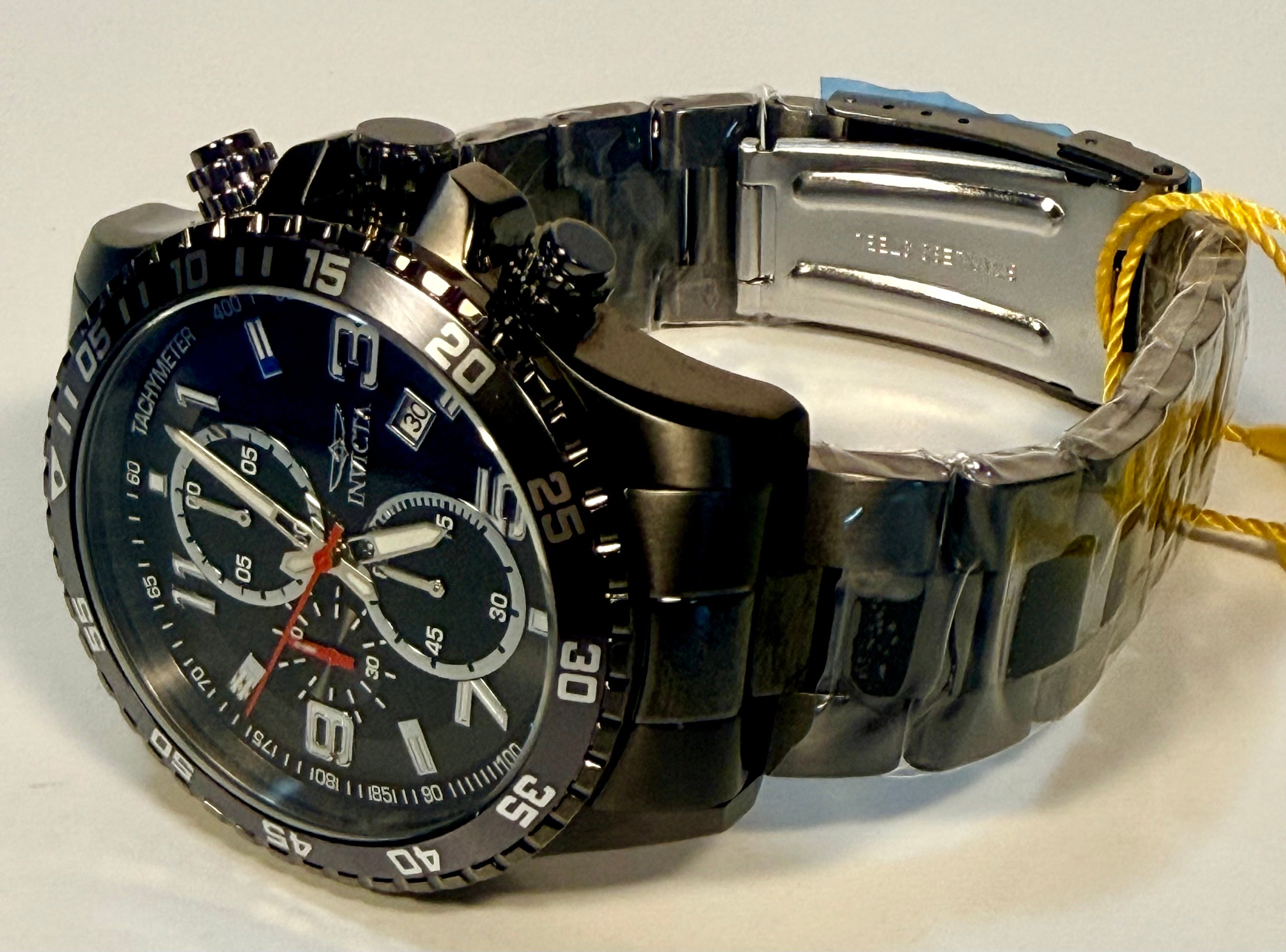 69808 Invicta 48mm Mens Specialty Gala Chronograph lying flat